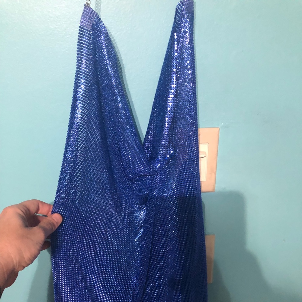 Pretty little thing metal dress